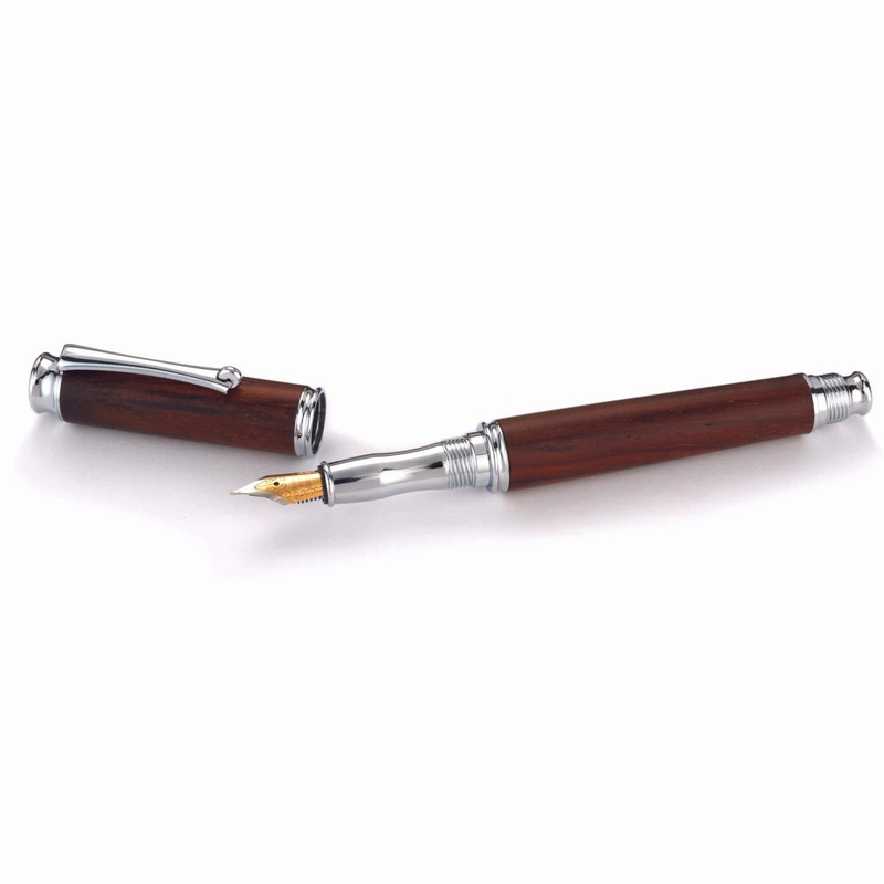Metro Pen Kit - Types:Fountain - Finish:Chrome
